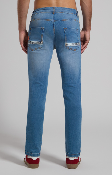 Men's slim-fit jeans, L8 BLUE DENIM, hi-res-1