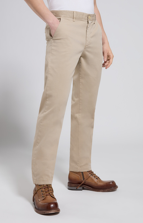 Men's pants with embroidery, INCENSE, hi-res-1