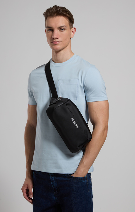Matt men's belt bag, BLACK, hi-res-1
