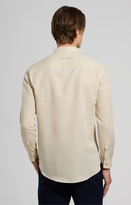 Men's henley shirt, MOONBEAM Men's henley shirt, MOONBEAM, hi-res-1