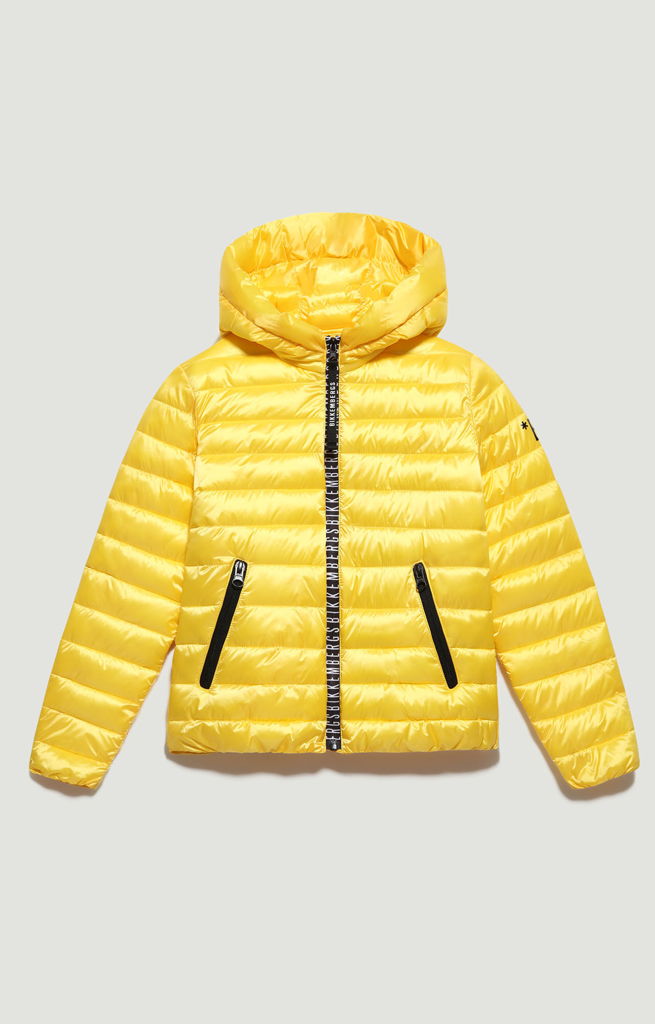 ladies yellow padded jacket