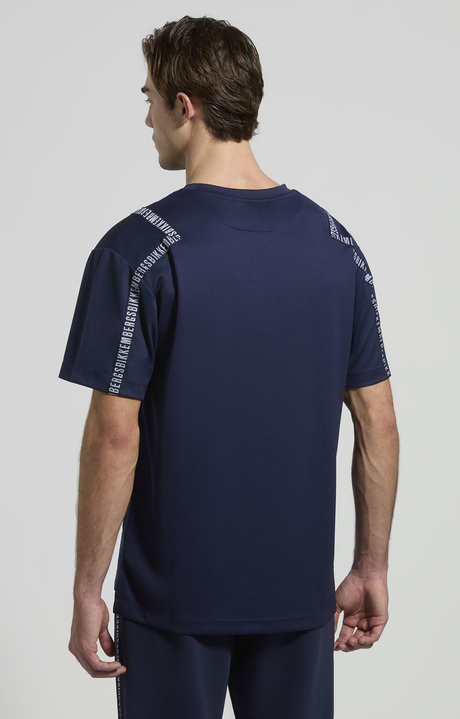 Men's mesh T-shirt, BLACK IRIS, hi-res-1