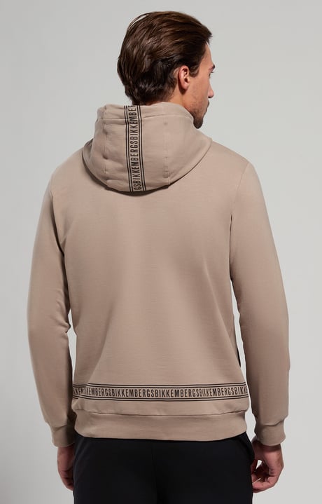 Men's stretch hoodie, CINDER, hi-res-1