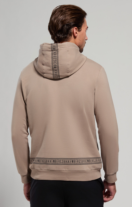 Men's stretch hoodie, CINDER Men's stretch hoodie, CINDER, hi-res-1