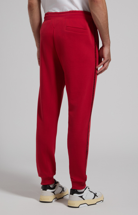 Men's drop-crotch sweatpants, CHILI PEPPER, hi-res-1