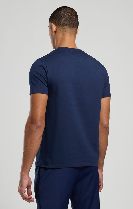Slim fit men's shirt, BLACK IRIS, hi-res-1