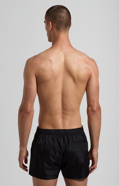 Men's boardshorts - tape insert, BLACK Men's boardshorts - tape insert, BLACK, hi-res-1