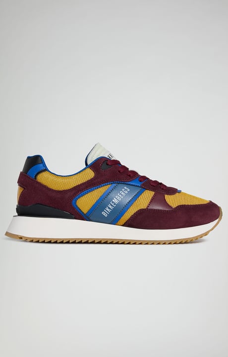 Puyol M men's sneakers, CHERRY/MUSTARD/BLUETTE/BLACK Puyol M men's sneakers, CHERRY/MUSTARD/BLUETTE/BLACK, hi-res-1
