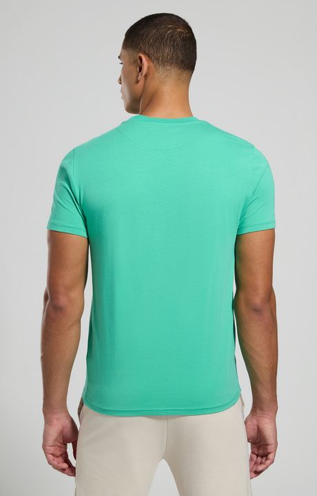 Men's slim fit T-shirt, MARINE GREEN, hi-res-1