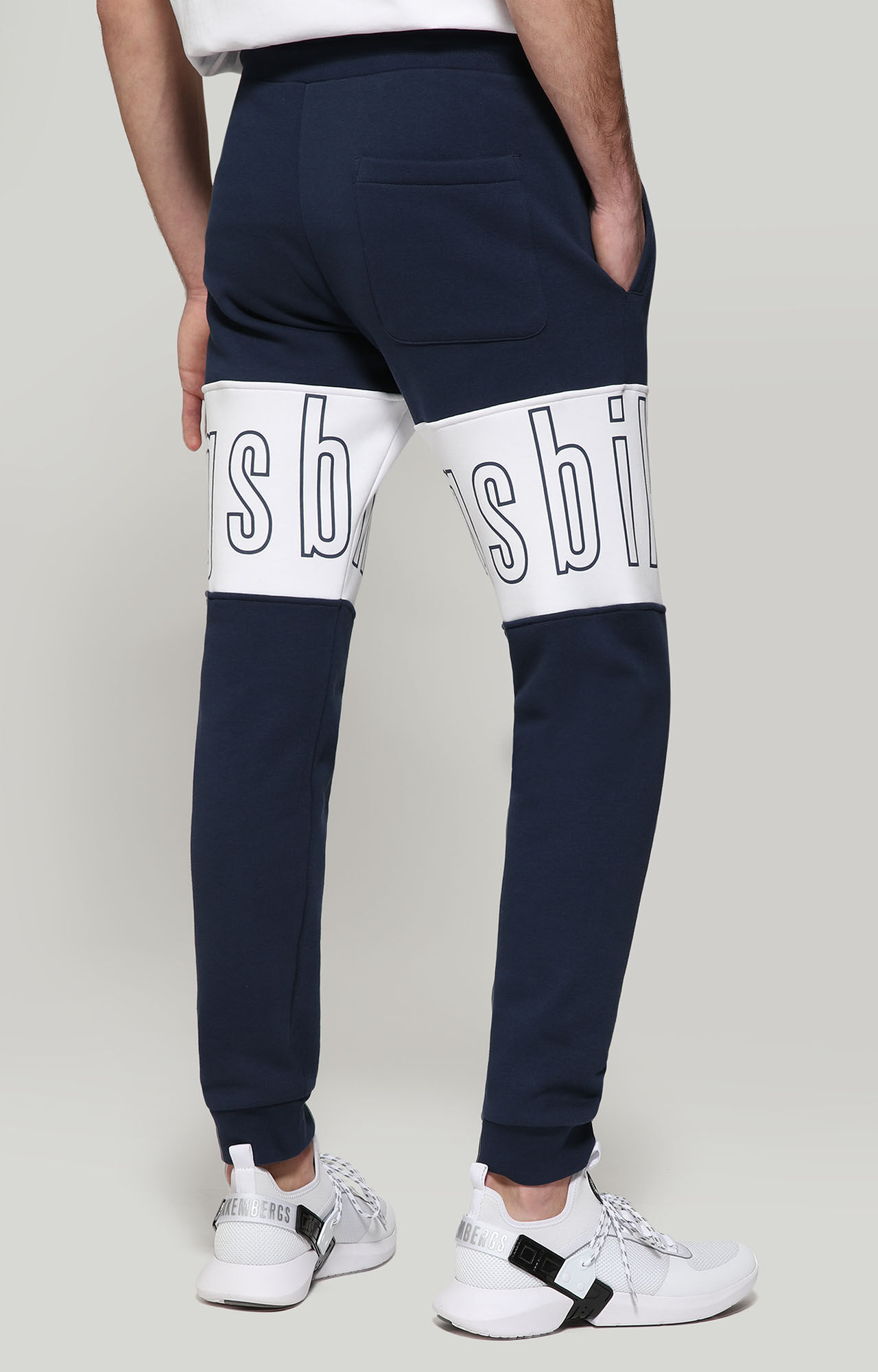 color block track pants