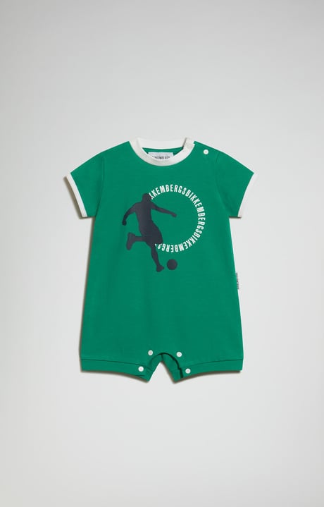 Baby romper Soccer, PEPPER GREEN Baby romper Soccer, PEPPER GREEN, hi-res-1