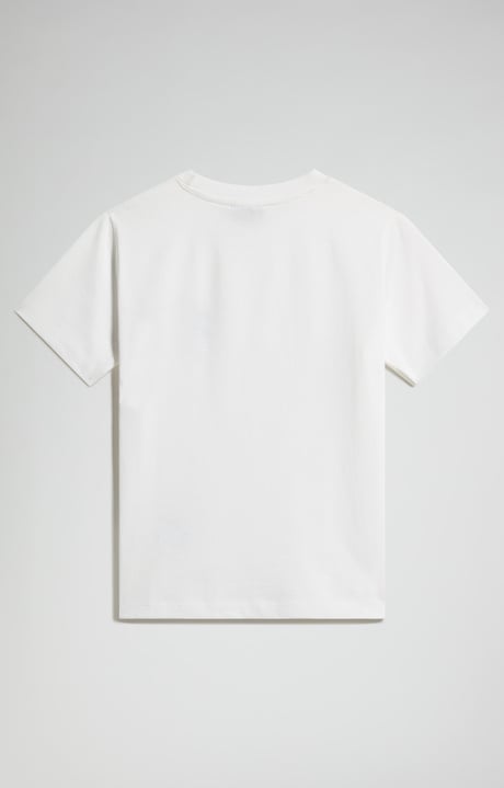 Junior's t-shirt with Soccer logo, WHITE Junior's t-shirt with Soccer logo, WHITE, hi-res-1