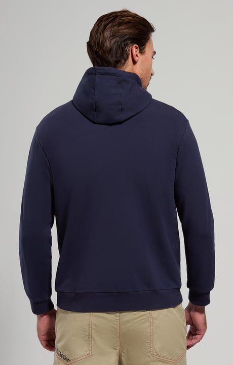 Embroidered men's sweatshirt , DRESS BLUES, hi-res-1