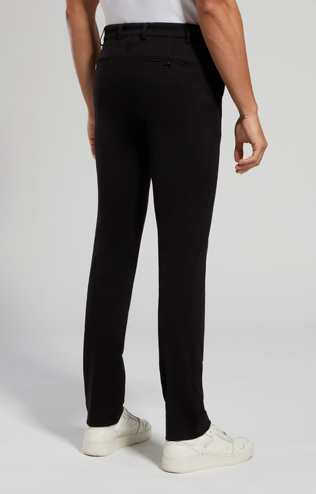 Punto Milano men's pants, BLACK, hi-res-1