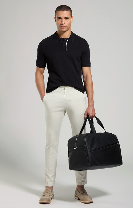 Slim fit men's pants, CASTLEWALL, hi-res-1