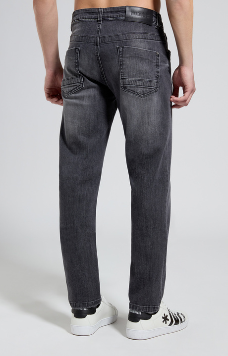 Men's slim fit jeans, L7 RINSE BLACK DENIM, hi-res-1