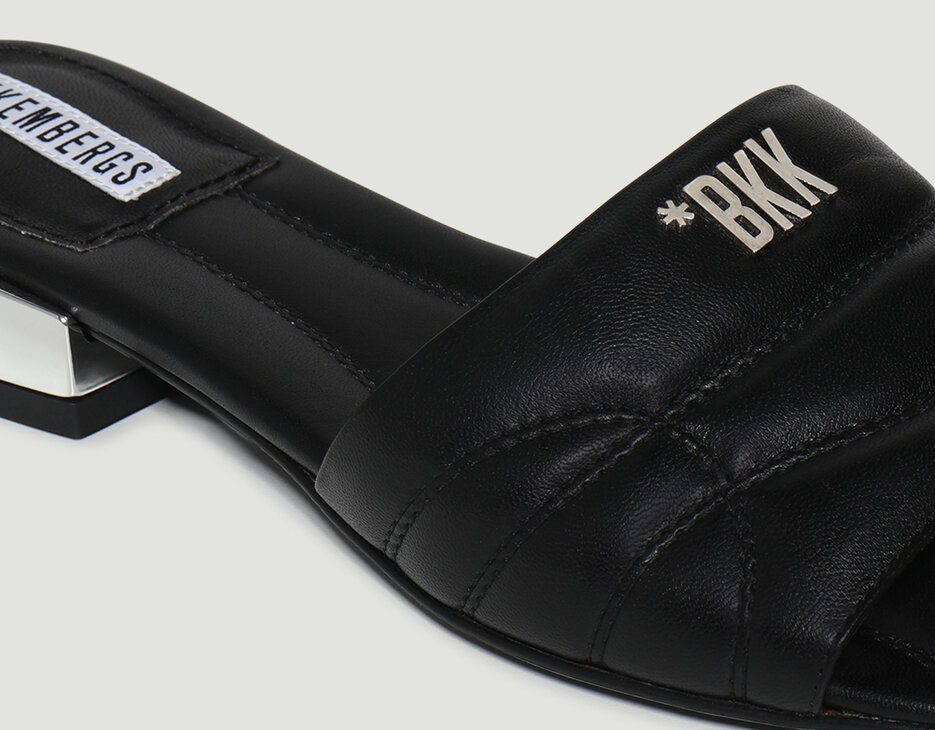 Women's sabot sandals - Izabel, BLACK, hi-res-1