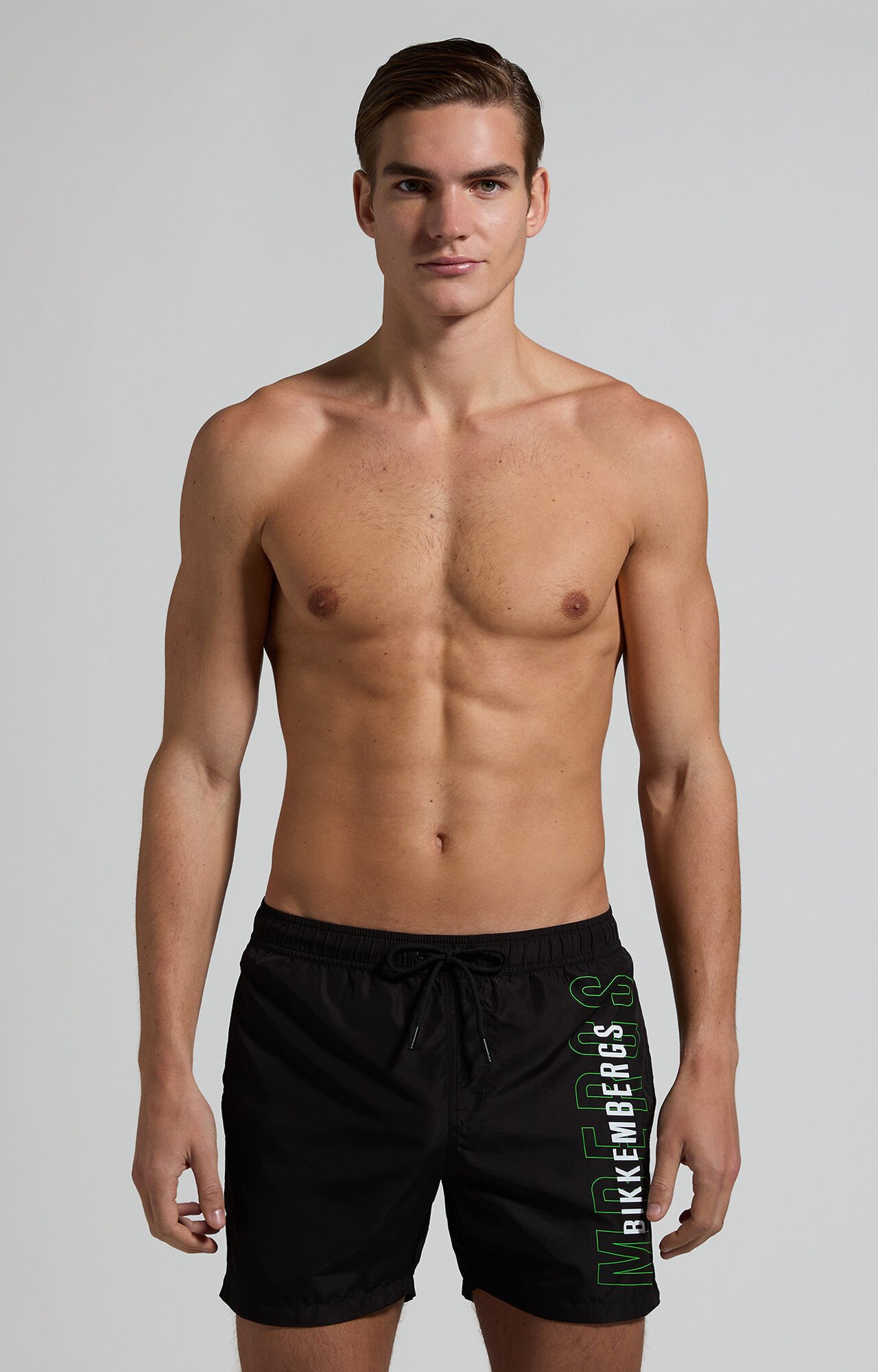 dirk bikkembergs Men's logo print boardshorts