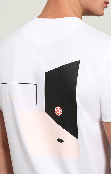 Men's T-shirt front/back print, OPTICAL WHITE, hi-res-1