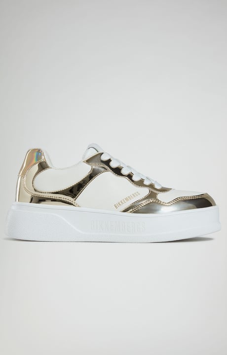 Pierce W women's sneakers, WHITE/GOLD Pierce W women's sneakers, WHITE/GOLD, hi-res-1