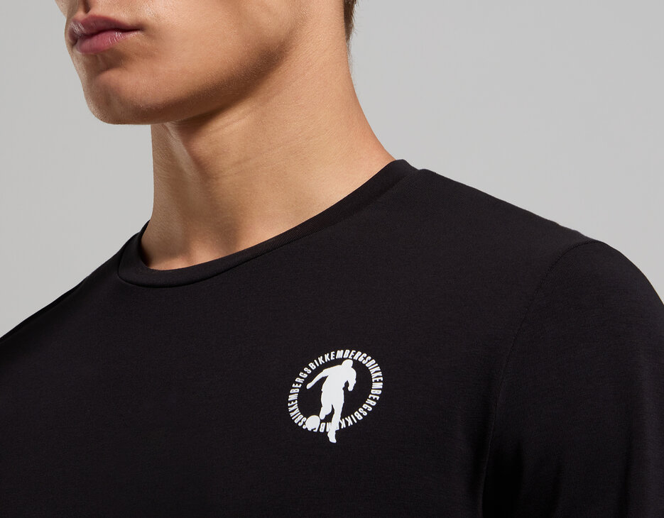Men's slim fit long sleeve T-shirt, BLACK Men's slim fit long sleeve T-shirt, BLACK, hi-res-1