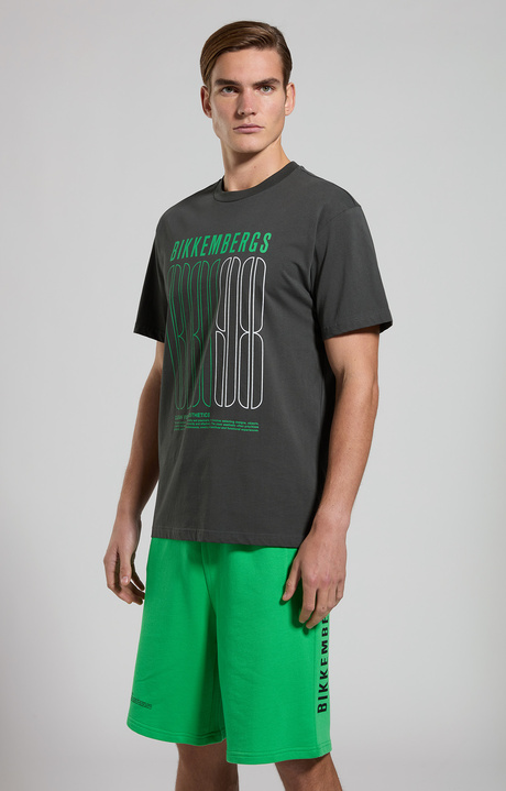 T-shirt uomo con stampa, PIRATE BLACK, hi-res-1