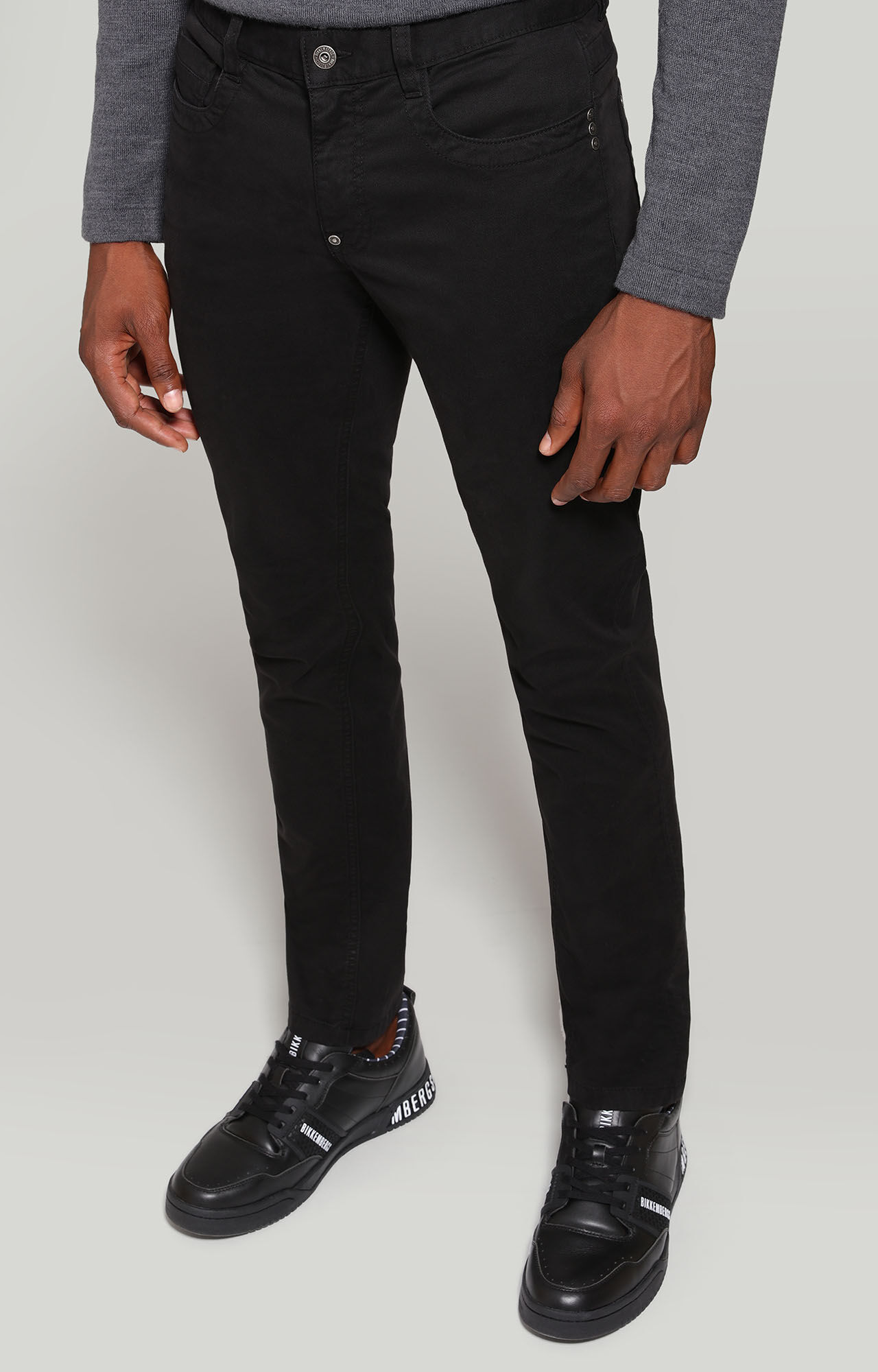 5-pocket trousers slim fit garment-dyed 
