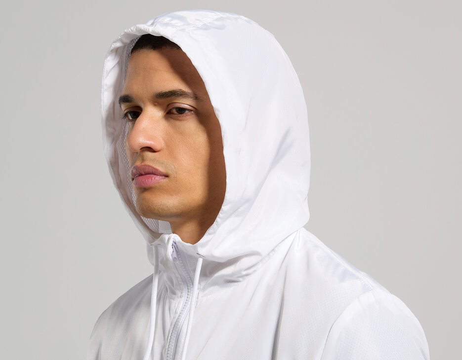 Printed men's jacket, WHITE Printed men's jacket, WHITE, hi-res-1
