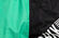 Bermuda mare uomo stampa diagonale, GREEN/BLACK, swatch-color