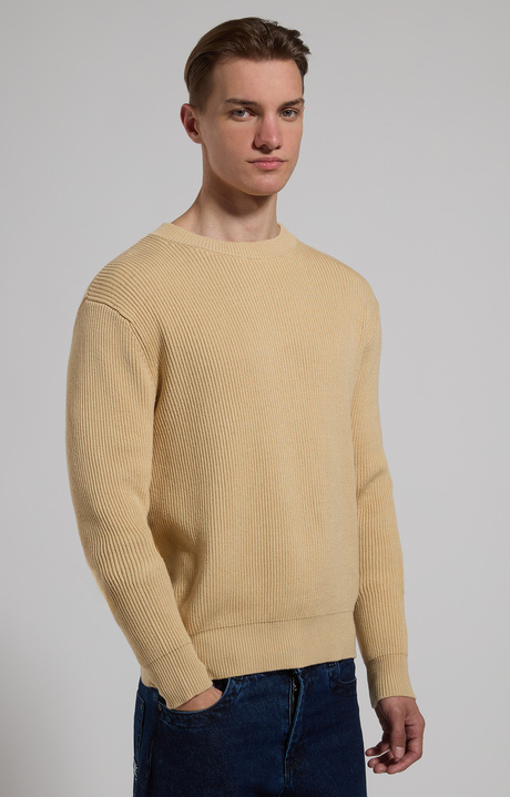 Textured men’s sweater, SILVER FERN, hi-res-1