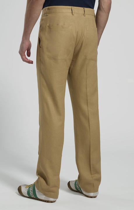 Men's linen and viscose pants, SILVER FERN, hi-res-1