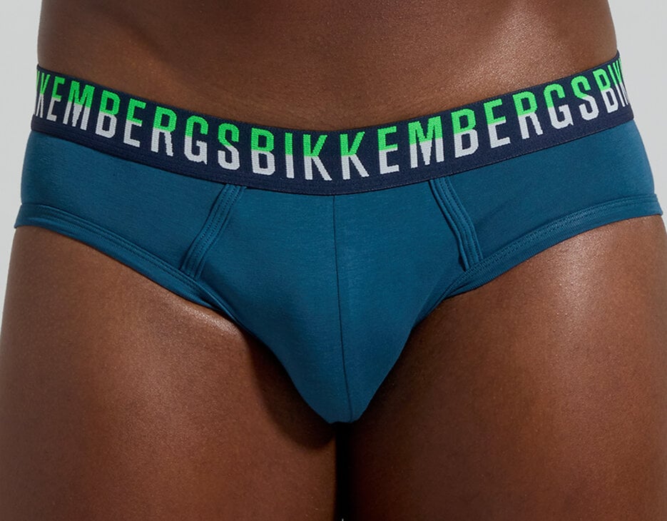 3-pack men's briefs color block, BLUE 3-pack men's briefs color block, BLUE, hi-res-1