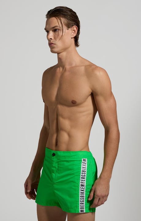 Men's boardshorts - tape insert, GREEN FLUO Men's boardshorts - tape insert, GREEN FLUO, hi-res-1