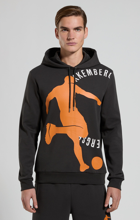 Men's hoodie sweatshirt, PIRATE BLACK, hi-res-1