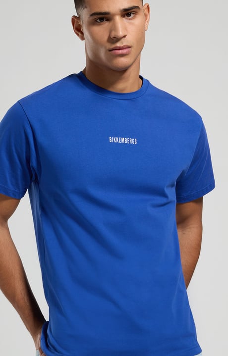 T-shirt uomo con stampe, MAZARINE BLUE, hi-res-1