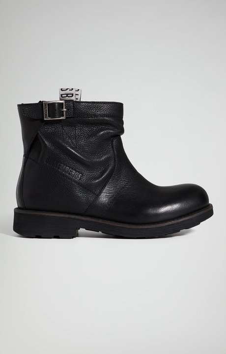 Women's Vintage W low-cut ankle boots, BLACK, hi-res-1