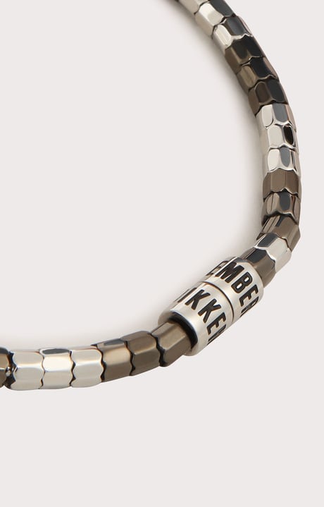 Bikkembergs men's bracelet with two-tone elements, 330 Bikkembergs men's bracelet with two-tone elements, 330, hi-res-1