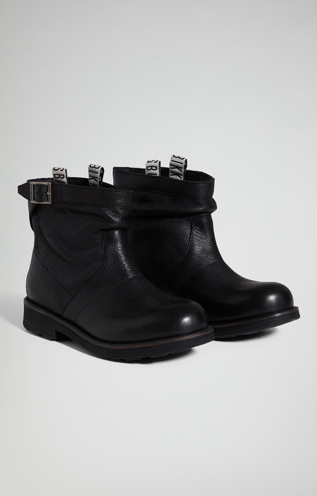 Women's Vintage W low-cut ankle boots, BLACK, hi-res-1