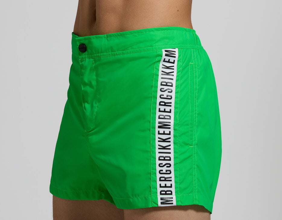 Men's boardshorts - tape insert, GREEN FLUO Men's boardshorts - tape insert, GREEN FLUO, hi-res-1