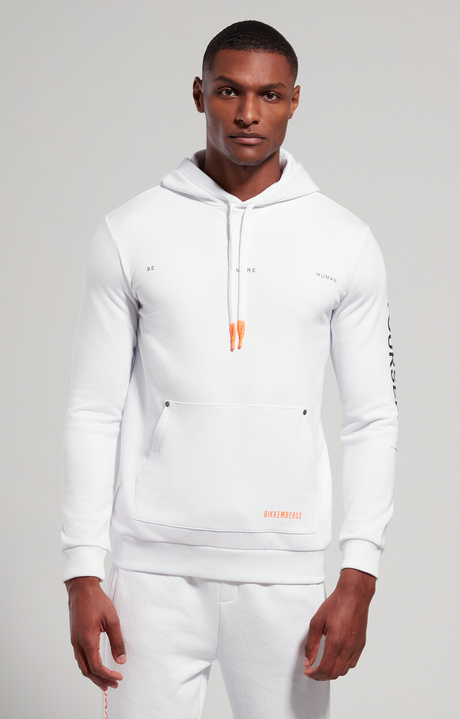 Men's hoodie, WHITE, hi-res-1