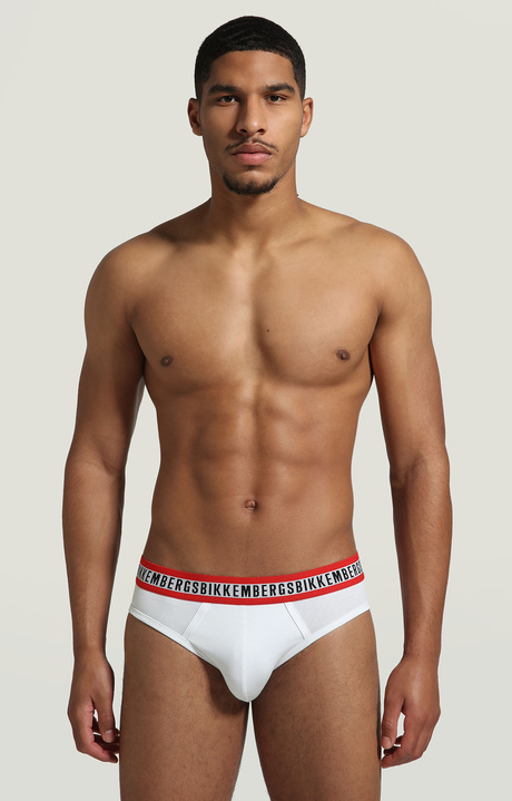 2-pack men's briefs organic cotton | BLACK Bikkembergs