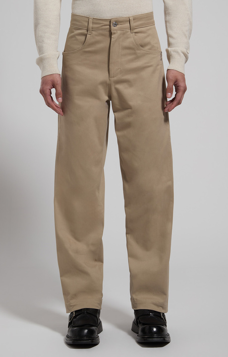 Men's wide-leg pants, SILVER BIRCH, hi-res-1