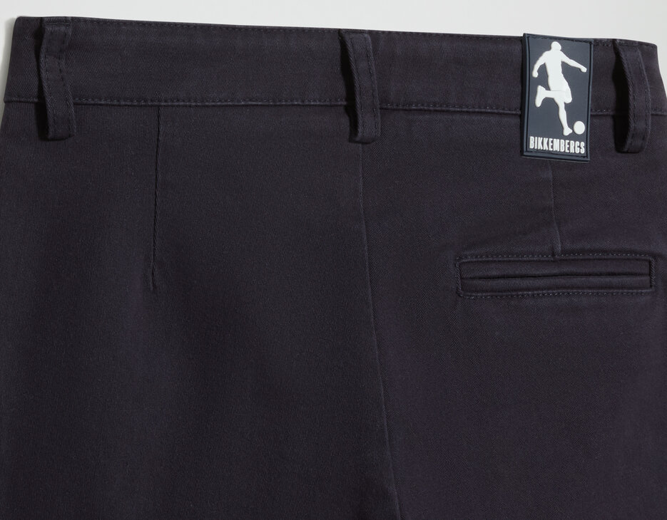Boys' Cotton Chino Trousers, BLACK IRIS, hi-res-1