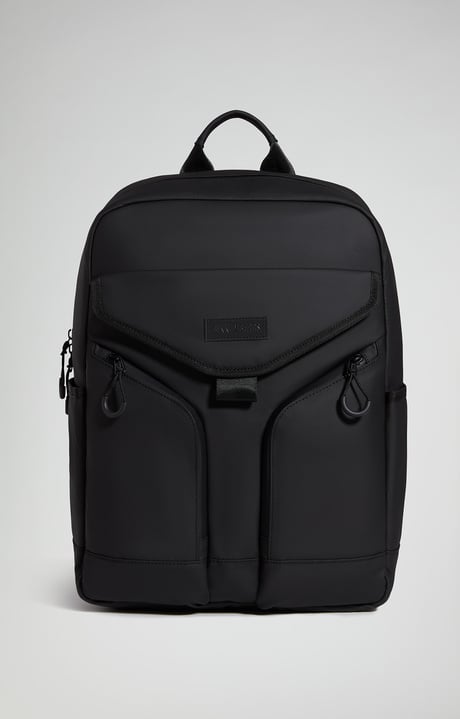 Men's Lenne multi-pocket backpack, BLACK, hi-res-1