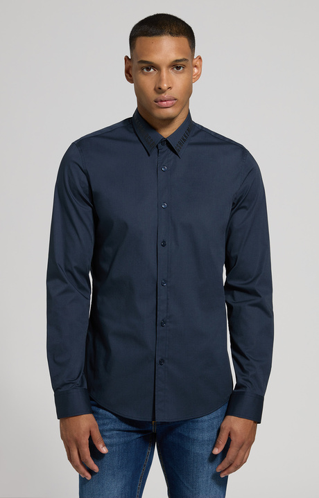 Men's slim fit shirt, DEEP WEEL, hi-res-1