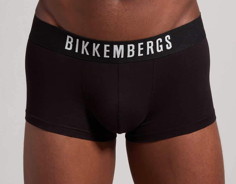 2-pack men's boxer briefs with logo, BLACK 2-pack men's boxer briefs with logo, BLACK, hi-res-1