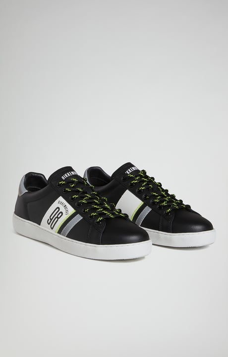 Printed Recoba sneakers for men, BLACK Printed Recoba sneakers for men, BLACK, hi-res-1