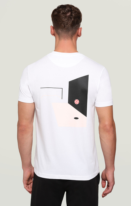 Men's T-shirt front/back print, OPTICAL WHITE, hi-res-1