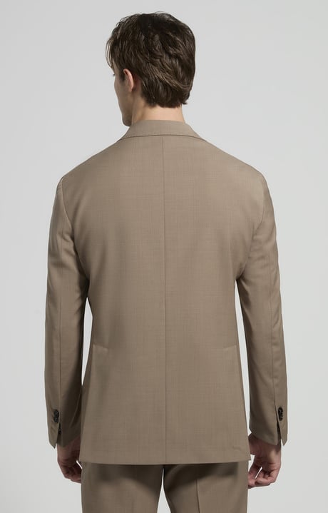 Men&rsquo;s wool-blend suit, GREEN HAZE, hi-res-1