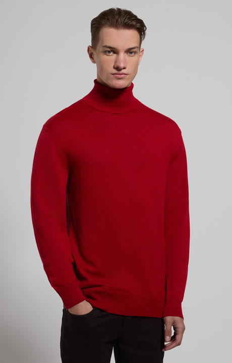 Men’s turtleneck with broken logo, CHILI PEPPER, hi-res-1